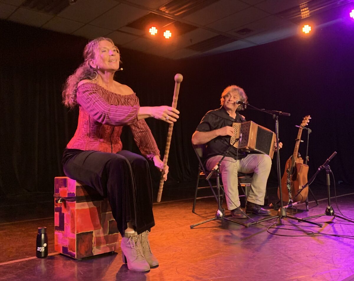 Spectacle avec la comédienne et conteuse Danielle Godin